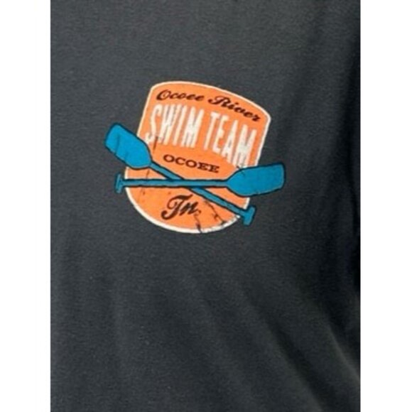The Duck Company Mens Short Sleeve Ocoee River Swim Team Tee, sz L - Picture 2 of 10